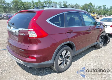 2015 Honda Cr-V Touring from USA, damaged, VIN 5J6RM4H99FL101397